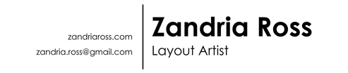 Zandria Ross | Layout Artist